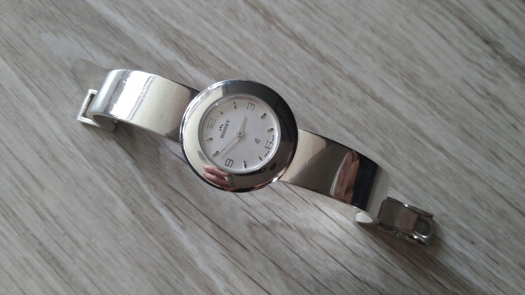 Srebrny zegarek 925 Bisset