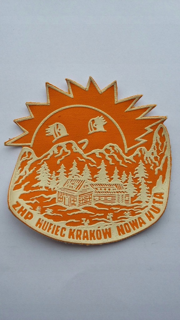 Naszywka ZHP Hufiec KRAKÓW NOWA HUTA