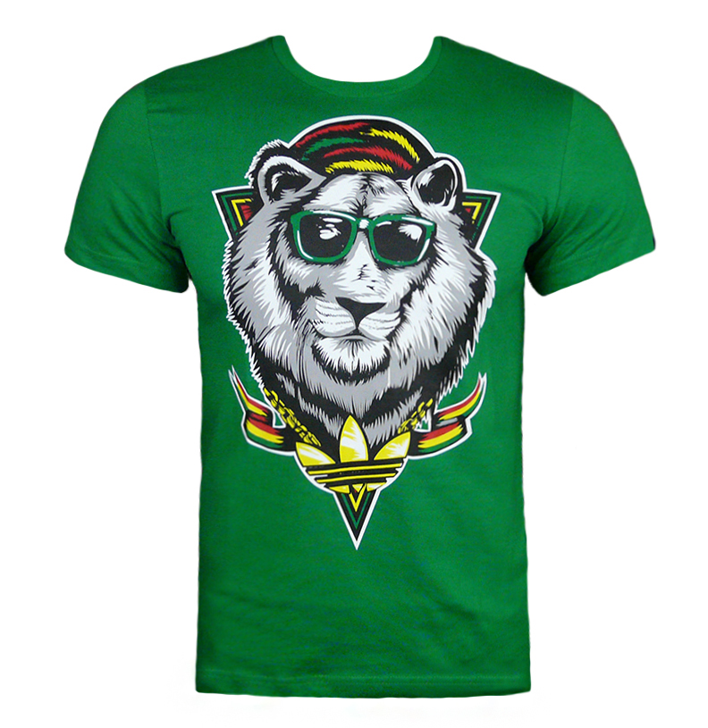 632 KOSZULKA ADIDAS ORIGINALS MĘSKA RASTA REGGAE M