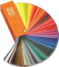 RAL K5 próbnik kolorów - 213 barwy - BŁYSZCZĄCY
