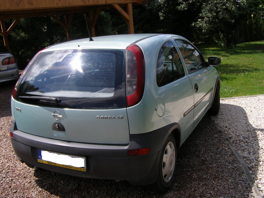 Opel Corsa C 1.2, 2001 r. 206 tyś.km 7424916599