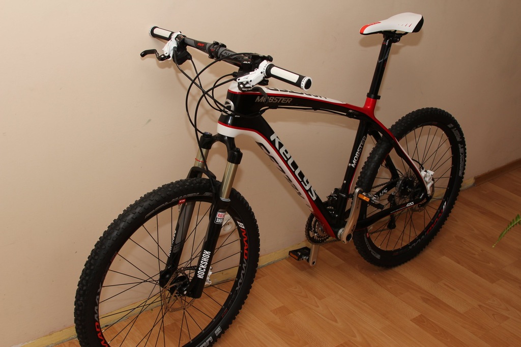 Kelly's Kellys Mobster carbon 100km przebiegu NOWY