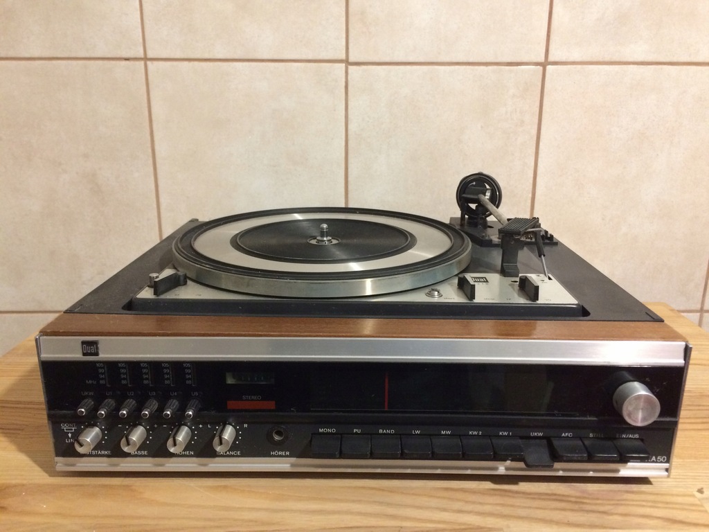 AMPLITUNER Z GRAMOFONEM DUAL KA 50 1218 OKAZJA