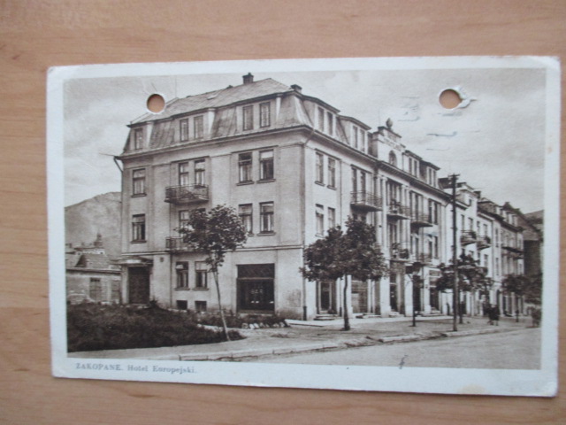 ZAKOPANE HOTEL EUROPEJSKI PODHALE GÓRY