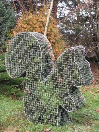 TOPIARY FORMY DO RZEŹB Z ROŚLIN - WIEWIÓRKA 100cm