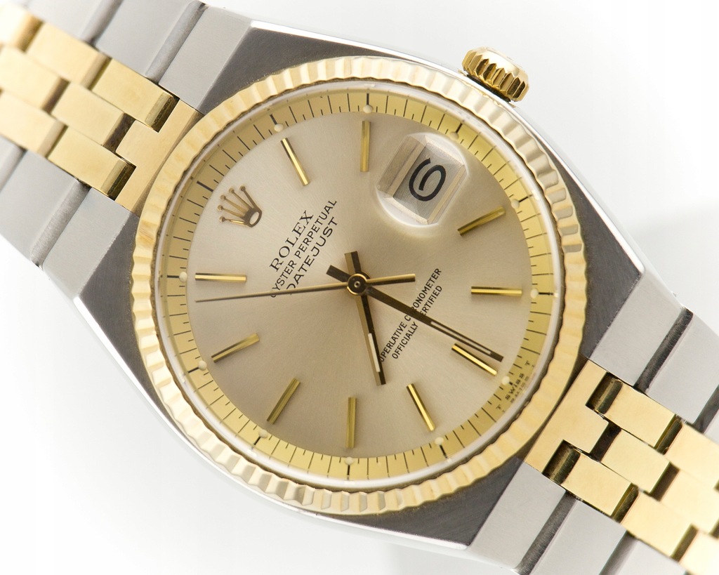 ROLEX OYSTER PERPETUAL DATEJUST 18K/STAL REF.1630