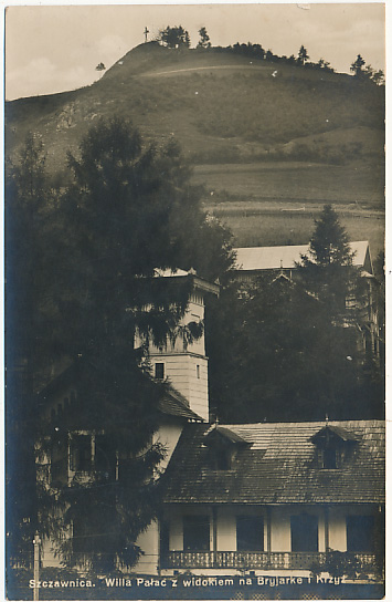 Szczawnica Willa Pałac Bryjarka krzyż fotograficzn