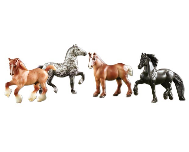 MC Breyer Stablemates 6022 - Konie pociągowe 4 szt