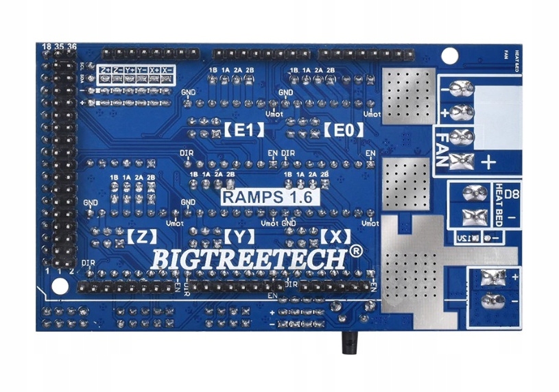 Bigtreetech ramps 1 6 plus sterowanik 3d cnc 7645400787