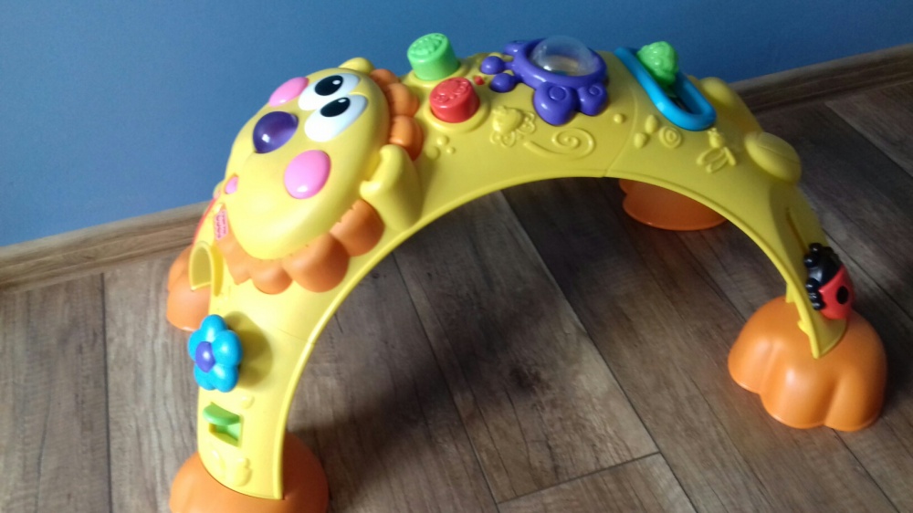 Łuk interaktywny Fisher Price bdb lew