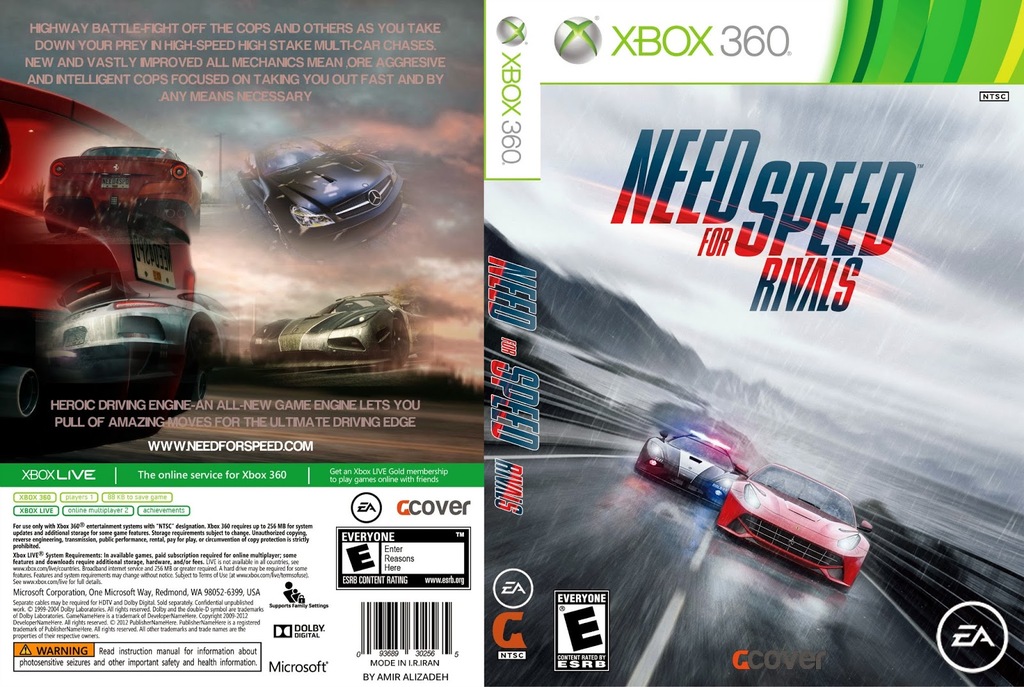 Gra Gry Gier Xbox 360 Need For Speed Nfs Rivals Pl 7296107882 Oficjalne Archiwum Allegro