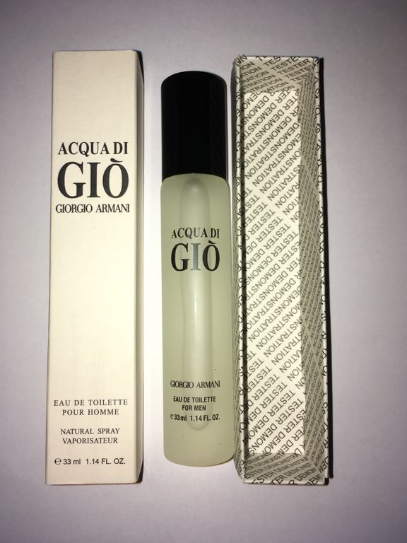 tester giorgio armani