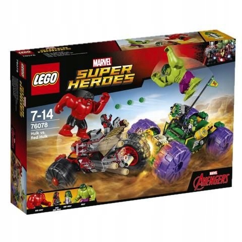 LEGO Marvel, Hulk kontra Czerwony Hulk 76078