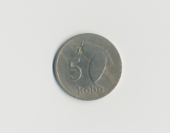 NIGIERIA 5 KOBO 1973