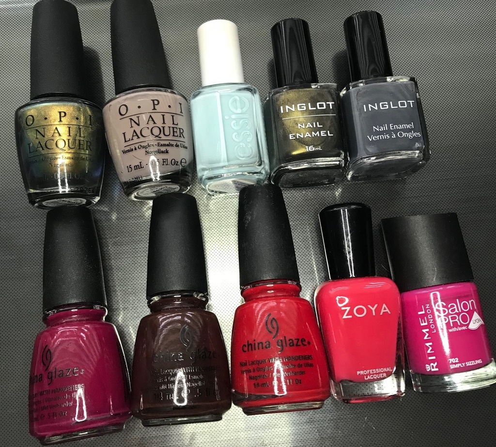Zestaw lakierów OPI ESSIE INGLOT ZOYA CHINA GLAZE