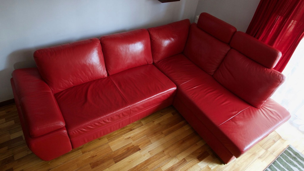 Narożnik ze skóry naturalnej RITMO ETAP SOFA