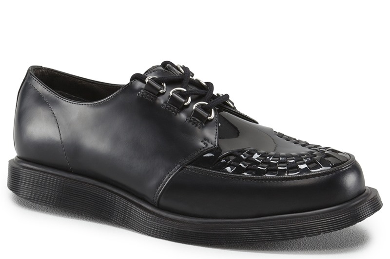 DR. MARTENS CREEPERS RAMSEY BLACK PATENT r 6,5(40)
