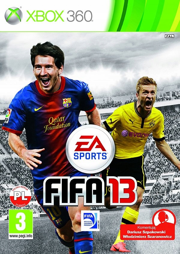 FIFA 13 GRA NA XBOX 360 PO POLSKU PIŁKA NOŻNA