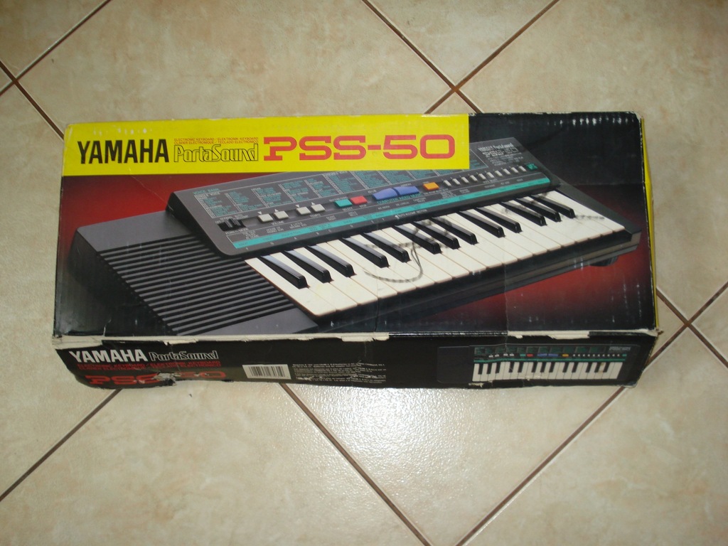 Keyboard YAMAHA PSS-50 - 7356276183 - oficjalne archiwum Allegro