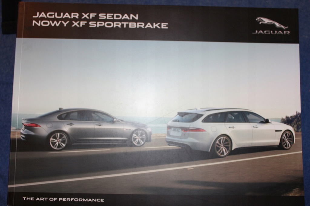 Katalog Prospekt Nowy Jaguar XF. Polski
