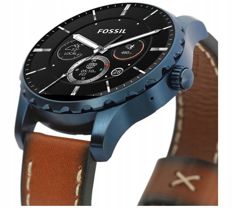 fossil q marshal watch faces