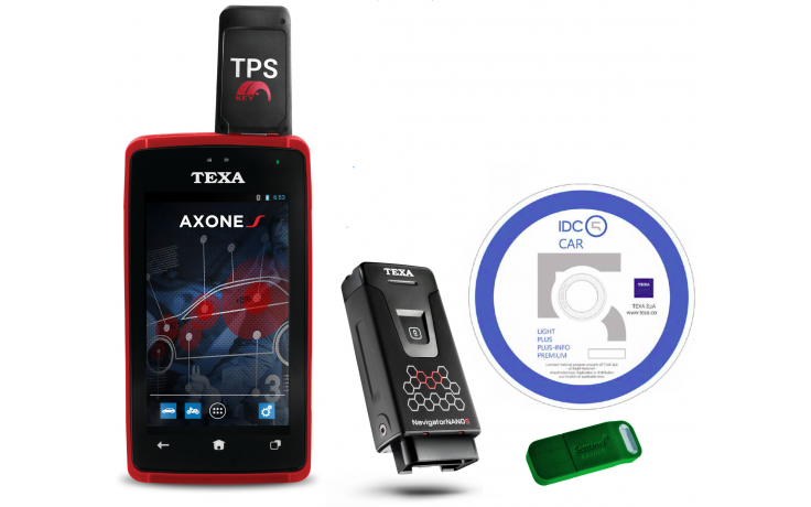 TEXA Axone S CAR Plus-Info+Navigator Nano S+TPMS