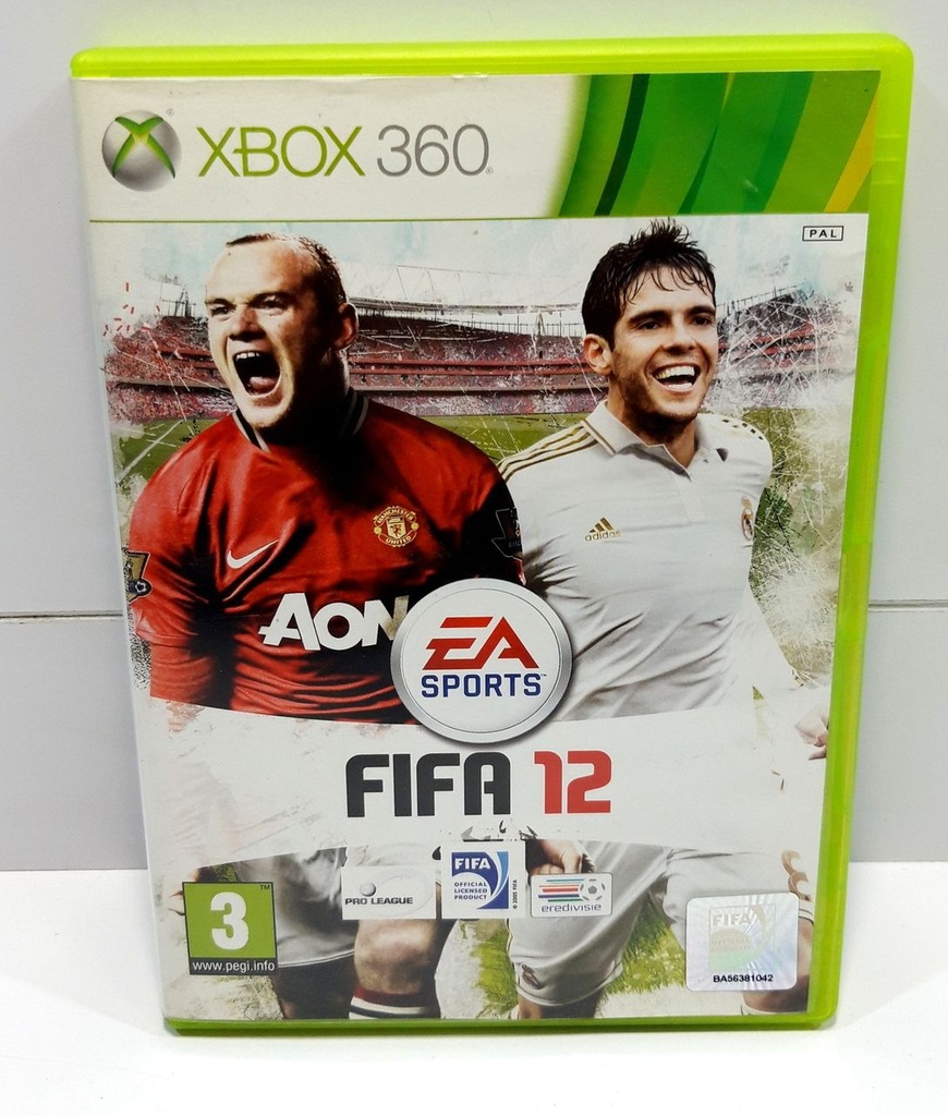 XBOX 360 FIFA 12 Pudełko Super stan