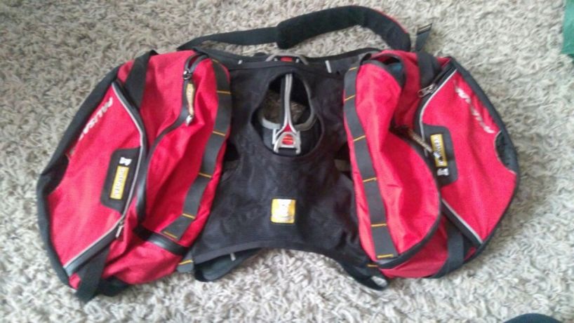 Ruffwear Palisades uprząż sakwy dla psa rozmiar M