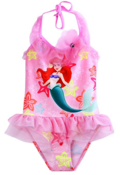 KOSTIUM KĄPIELOWY SYRENKA ARIELKA DISNEY'A 134 cm