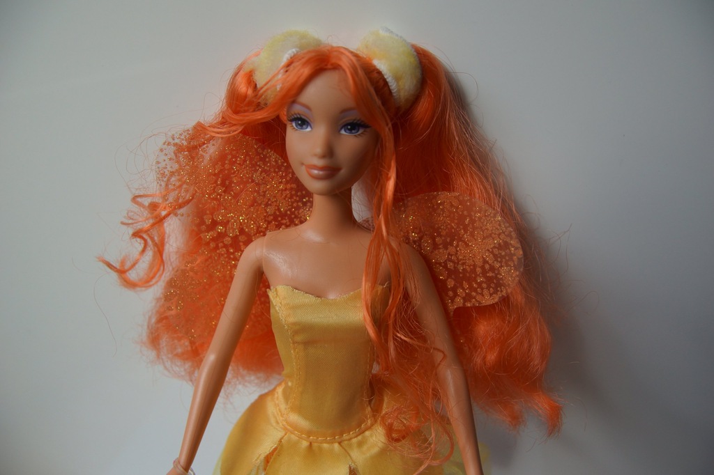 Barbie lalka z bajki Fairytopia Dandelion wróżka
