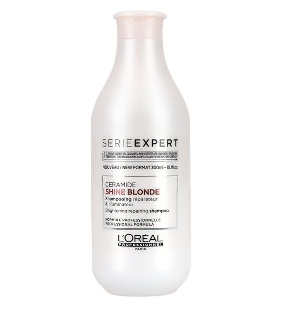 LOREAL SHINE BLONDE SZAMPON ELIMINUJE ŻÓŁTY KOLOR