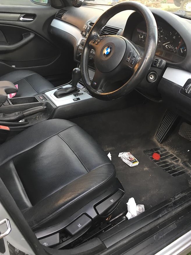 Wnętrze środek bmw e46 sedan m-pakiet skóry,podsuf
