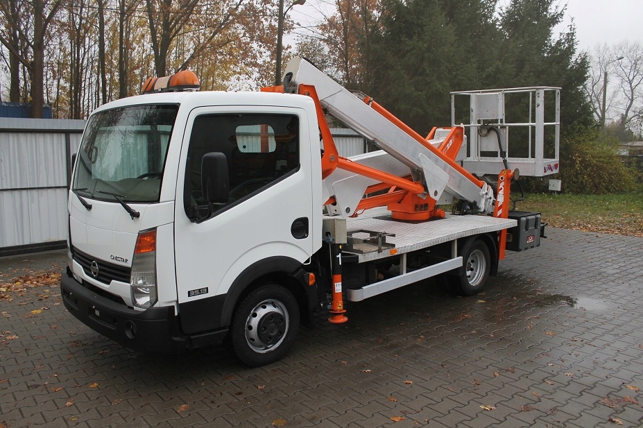 Podnośnik koszowy Multitel MX200 ZWYŻKA 20m NISSAN