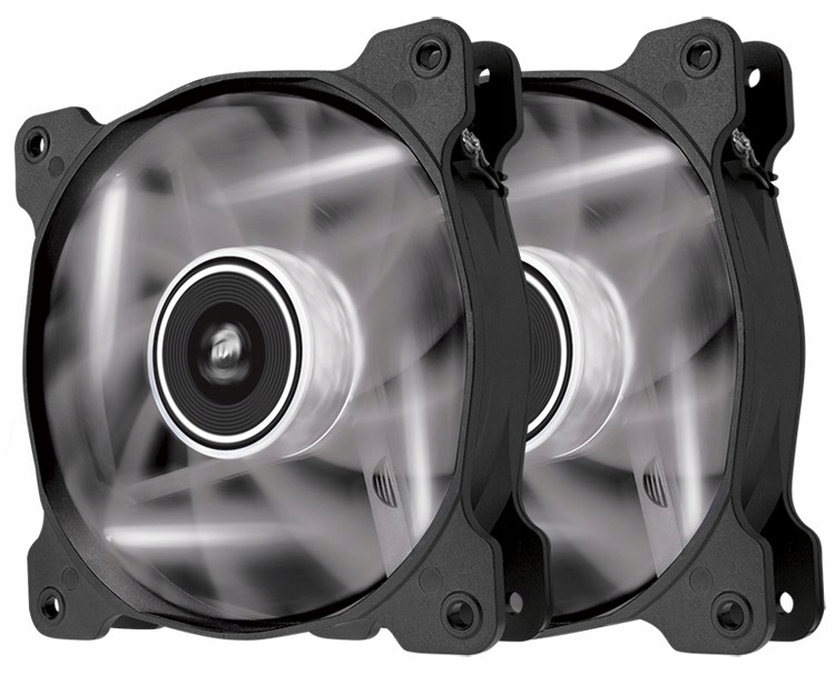 CORSAIR Wentylator SP120 LED Biały 2-pak