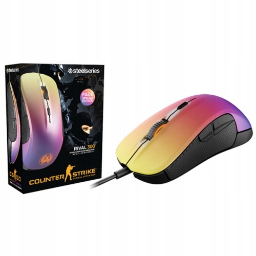 MYSZKA STEELSERIES RIVAL 300 CS:GO FADE EDITION