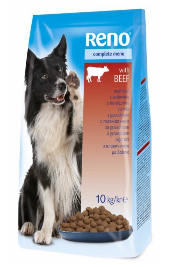 Reno Complete sucha karma dla psa z WOŁOWINĄ 10kg.