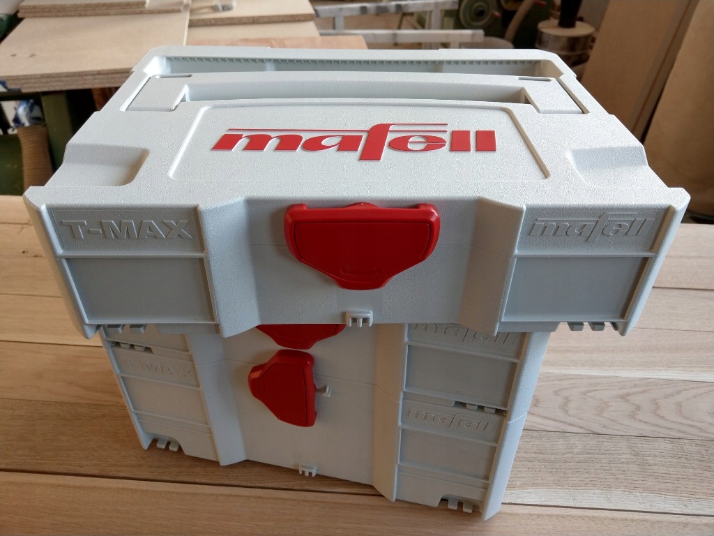 Mafell t-max systainer Sys1 jak Festool