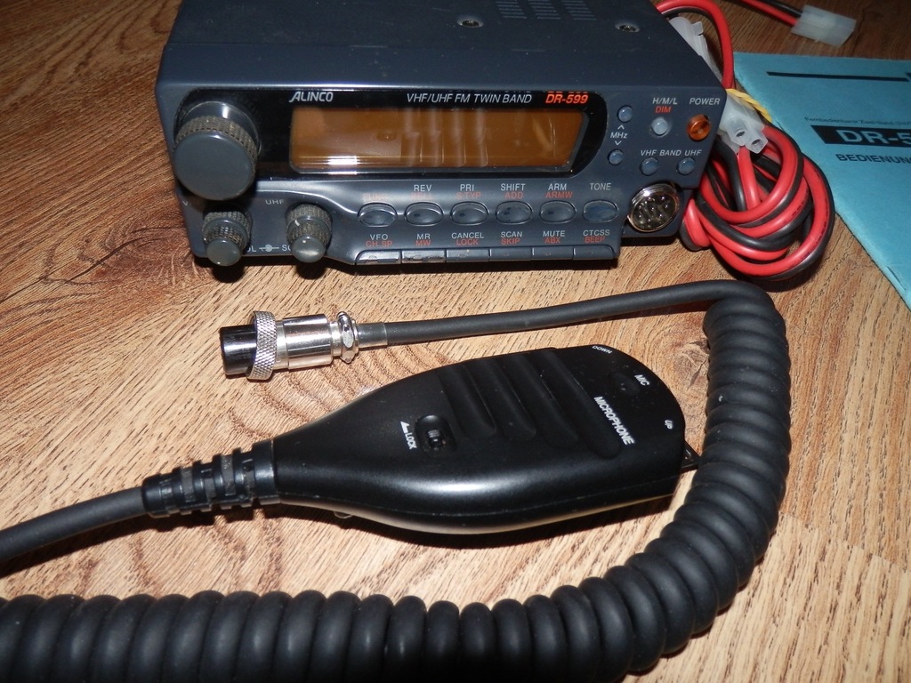 TRANSCEIVER VHF / UHF ALINCO DR-599E TWIN BAND