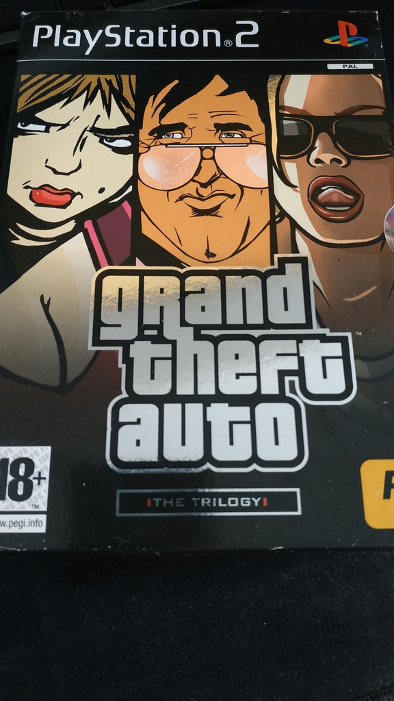 Grand Theft Auto Trilogy GTA Trylogia PS2