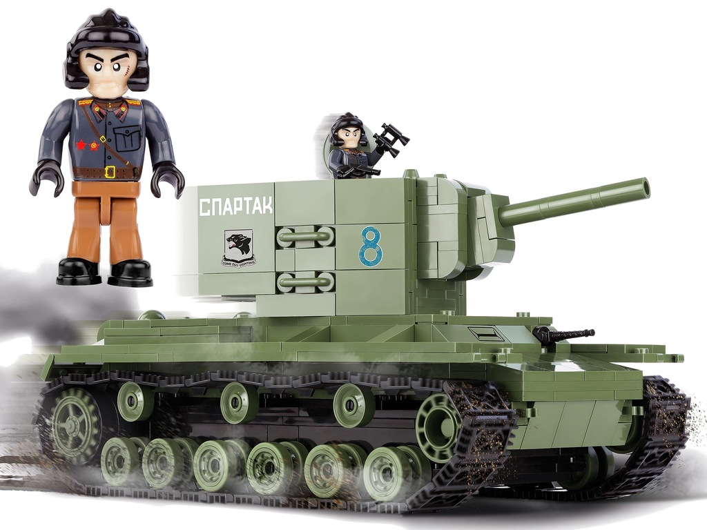Small Army WORLD OF TANKS CZOŁG KV-2 Klocki COBI