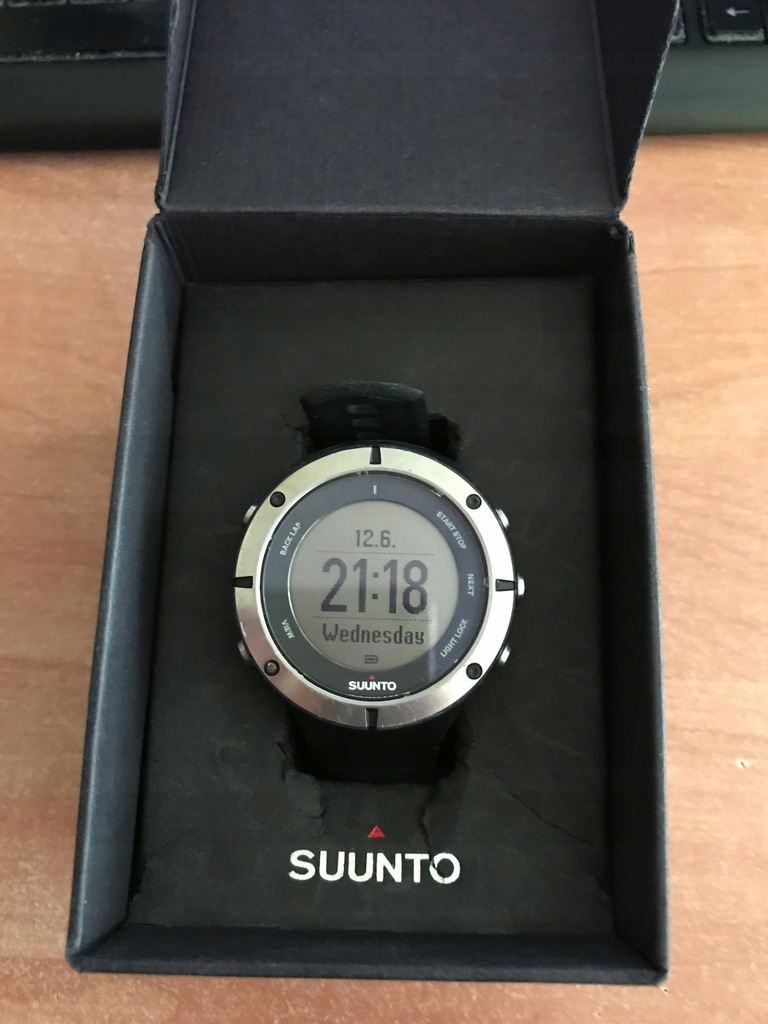 Zegarek SUUNO Ambit , szklo szafirowe, HR belt