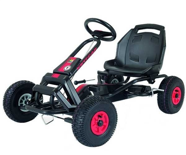 KETTLER Gokart Czerwony Barcelona Air-Kettcar