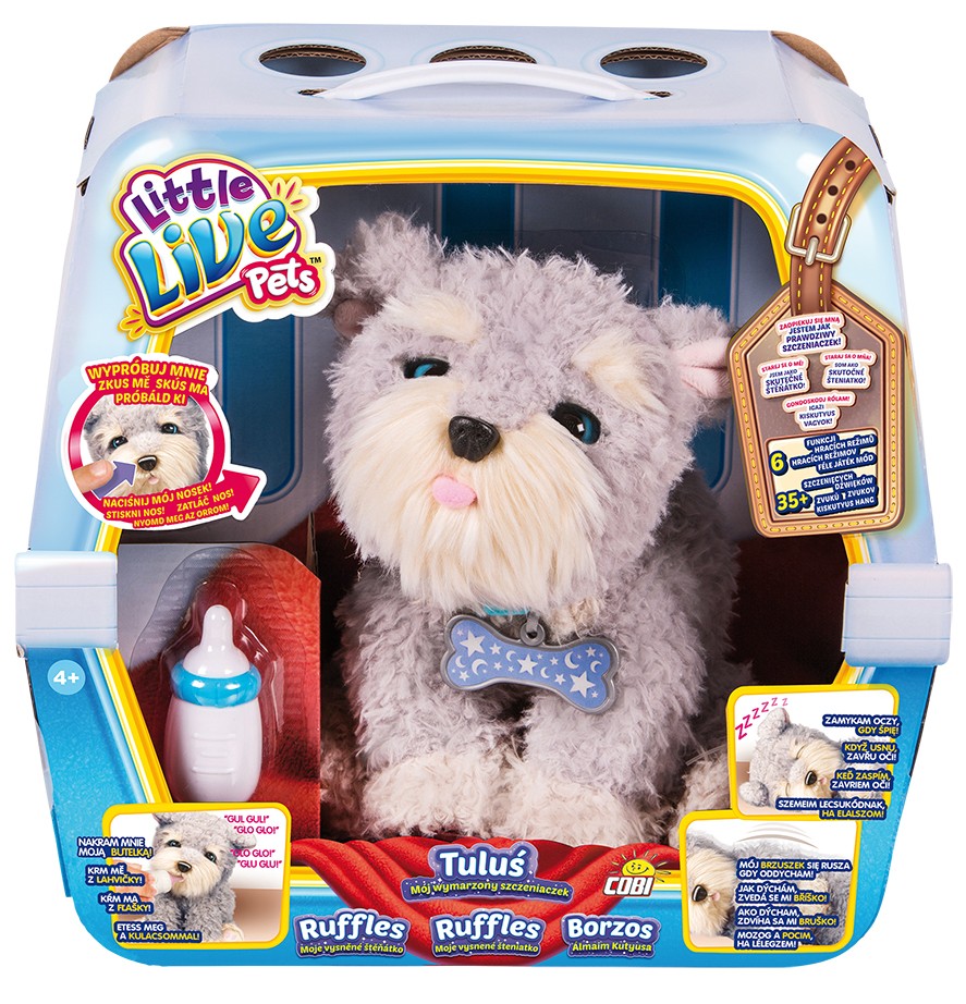 LIVE PETS MÓJ PRZYJACIEL RUFUS SZARY TULUŚ 28276