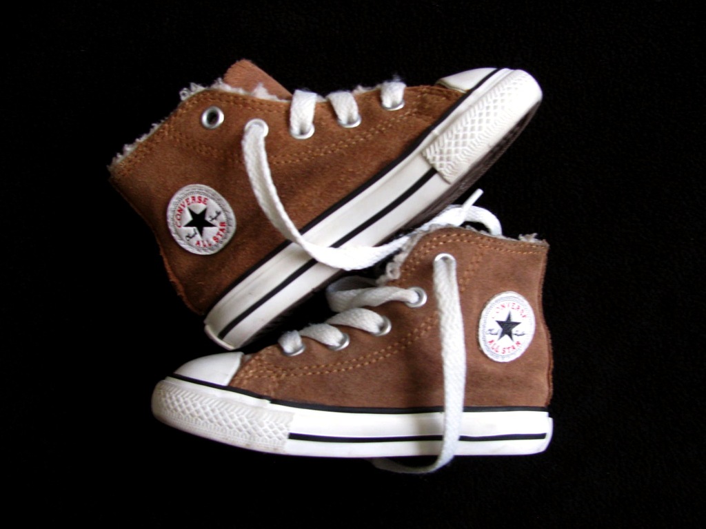 CONVERSE  TRAMPKI SKÓRA NATURALNA 22 UK 6 WIOSNA