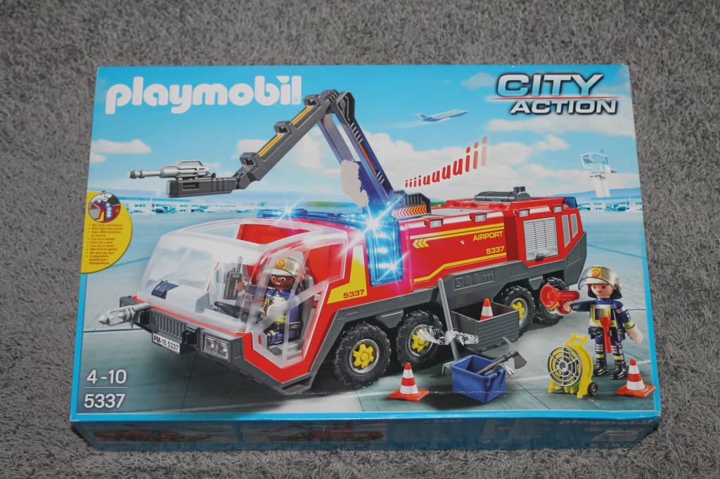 PLAYMOBIL 5337  WIELKA LOTNISKOWA STRAŻ POŻARNA