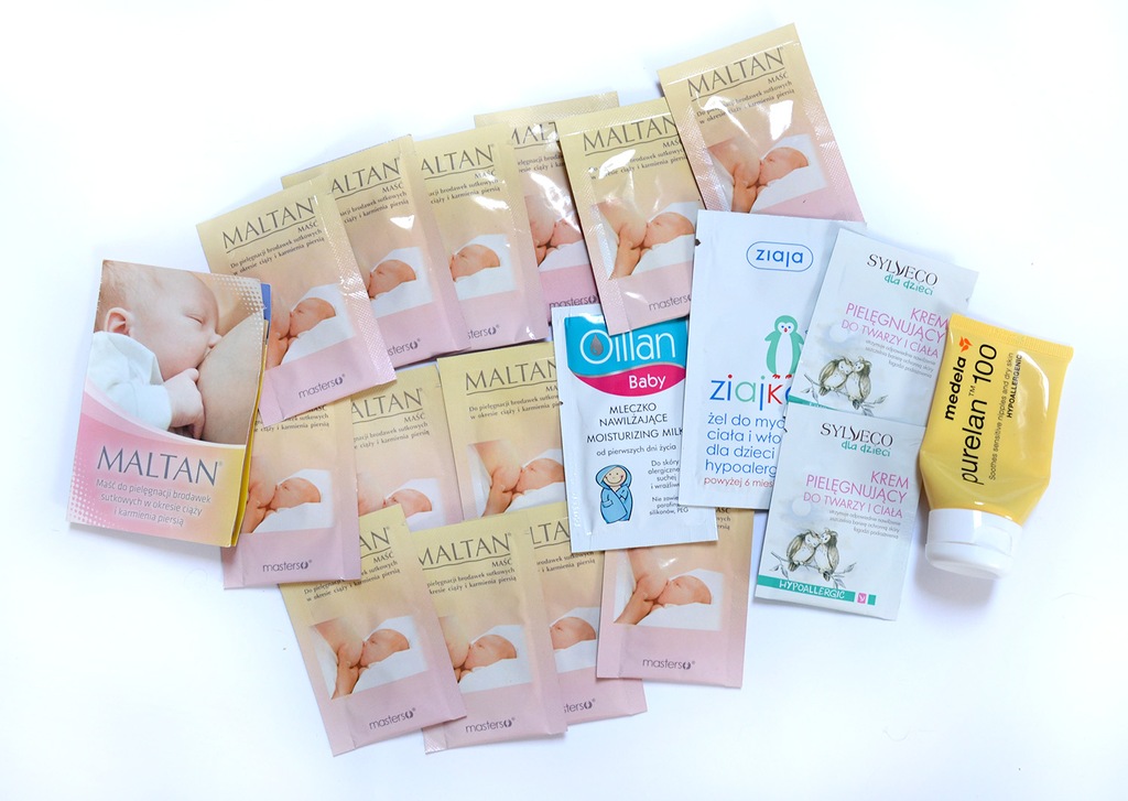 ZESTAW KOSMETYKI PRÓBKI OILLAN SYLVECO sudocrem
