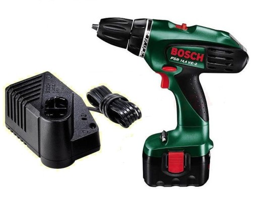 BOSCH PSR 14,4 VE-2 komplet walizka syg.1581