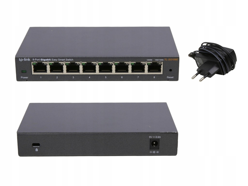 Switch TL-SG108E VER 3.0 AC TP-Link Easy Smart Swi - 7695754039 ...