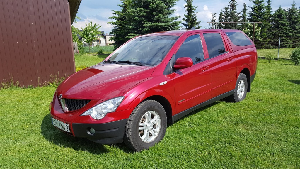 Ssangyong actyon sports 2008 диагностика через блютуз