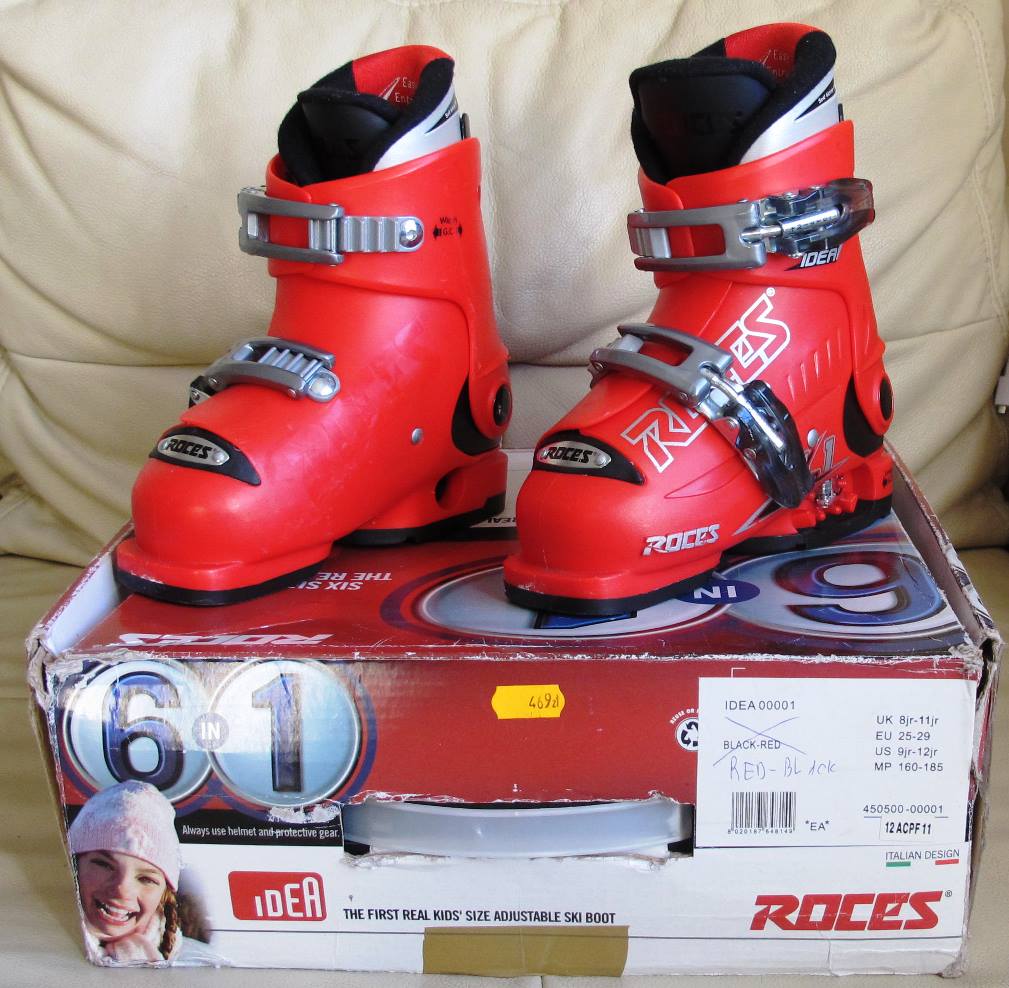 Buty narciarskie ROCES rosnące regulowane od 25-29